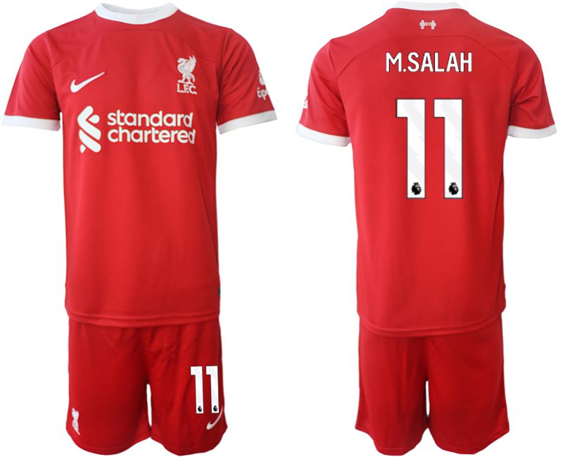 Men 2023-2024 Club Liverpool home red #11 Soccer Jersey->customized soccer jersey->Custom Jersey